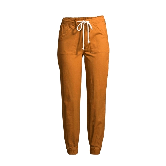 No Boundaries NWT Junior's Cropped Drawstring Jogger Pant Elastic Cuffs 546 - Picture 1 of 8